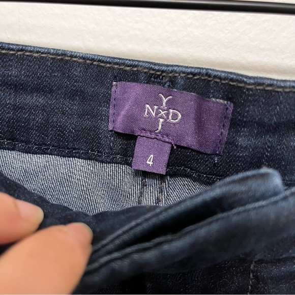 NYDJ Mila Relaxed Ankle Trouser Jeans In Verdun Wash NWT Size 4 - Picture 5 of 15